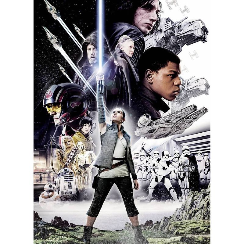 Foto van Komar star wars balance fotobehang 184x254cm 4-delen