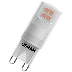 Foto van Osram 4058075757943 led-lamp energielabel f (a - g) g9 speciale vorm 1.9 w = 19 w warmwit (ø x h) 15 mm x 15 mm 1 stuk(s)