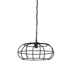 Foto van Light & living - hanglamp imelda - 53x53x28 - zwart