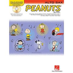 Foto van Hal leonard - peanuts - play-a-long voor altsaxofoon