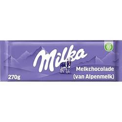 Foto van Milka mmmax chocolade reep alpenmelk 270g bij jumbo