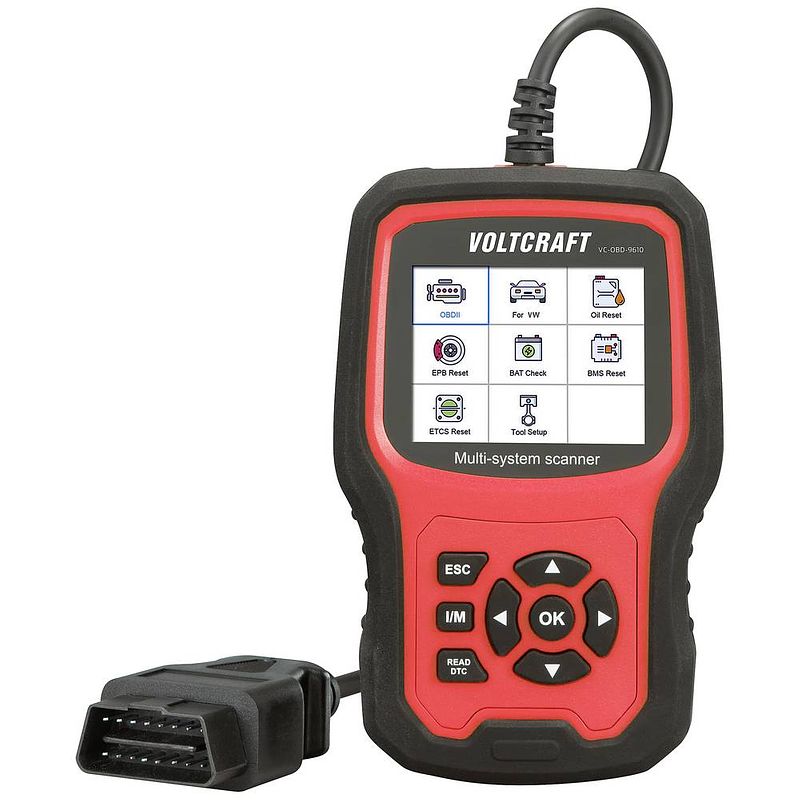 Foto van Voltcraft obd ii diagnosetool vc-obd-9610 vc-13097390 1 stuk(s)