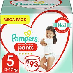 Foto van Pampers - premium protection pants - maat 5 - mega pack- 93 luierbroekjes