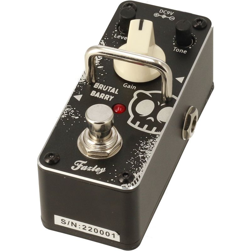 Foto van Fazley mtd-01 brutal barry high gain distortion effectpedaal