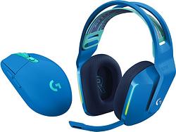 Foto van Logitech g733 lightspeed blauw + logitech g305 lightspeed blauw