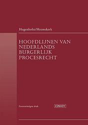 Foto van Hoofdlijnen van nederlands burgerlijk procesrecht - w. heemskerk, w. hugenholtz - paperback (9789463173001)