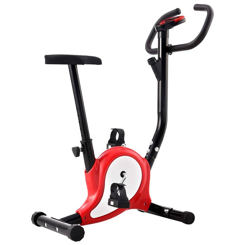 Foto van Vidaxl hometrainer met bandweerstand rood