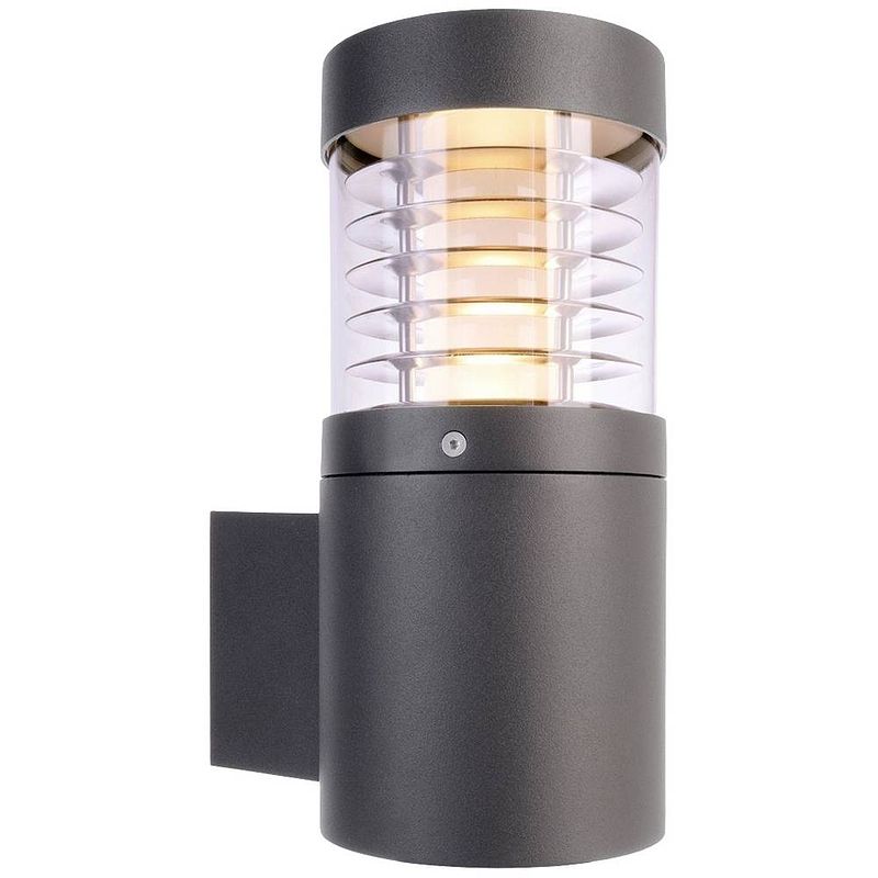 Foto van Deko light ortis ortis wandopbouwarmatuur led vast ingebouwd 15.90 w energielabel: g (a - g) donkergrijs