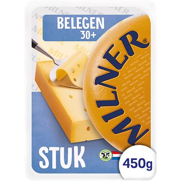 Foto van Milner 30+ belegen kaas stuk 450g bij jumbo