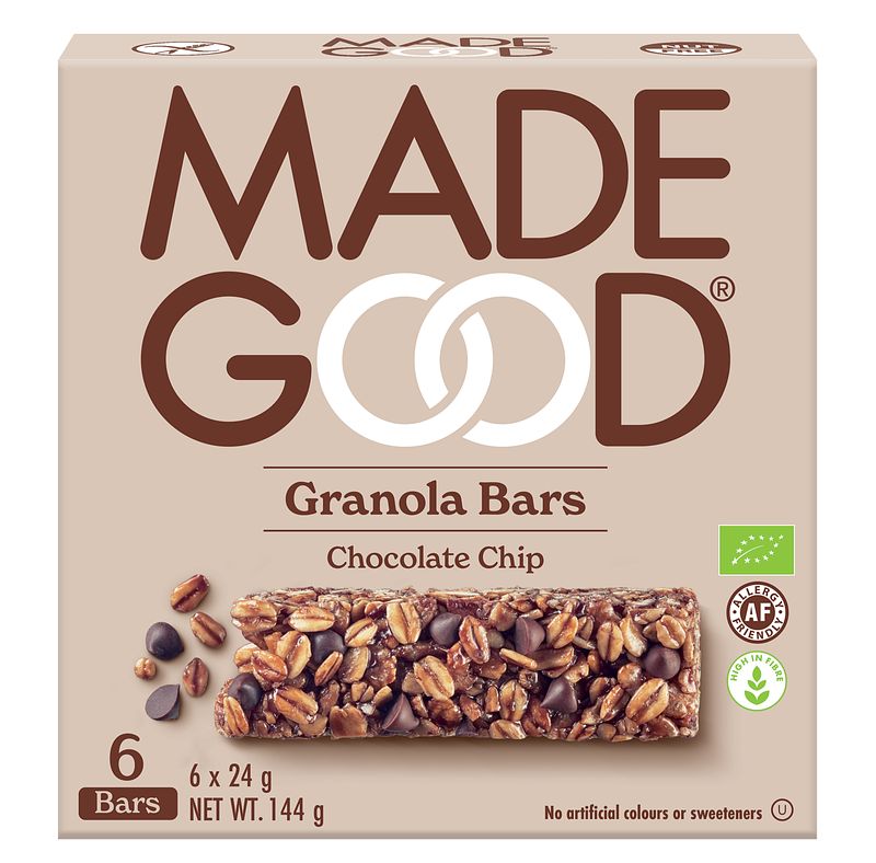 Foto van Made good chocolate chip granola bars
