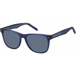 Foto van Tommy hilfiger zonnebril 1712/s geg/ku unisex blauw