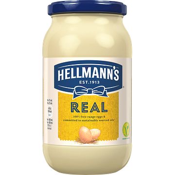 Foto van Hellmann's mayonaise real 430ml bij jumbo