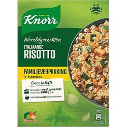 Foto van Knorr wereldgerechten maaltijdpakket italiaanse risotto xxl 430g bij jumbo