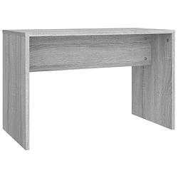 Foto van Vidaxl kaptafelkruk 70x35x45 cm bewerkt hout grijs sonoma eikenkleurig