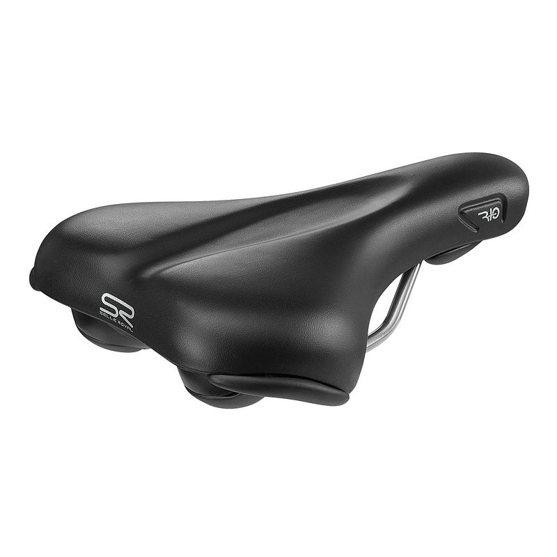 Foto van Selle royal zadel rio plus heren 33 x 21 cm gel zwart