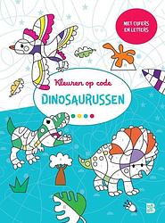 Foto van Kleuren op code: dino's - paperback (9789403227924)