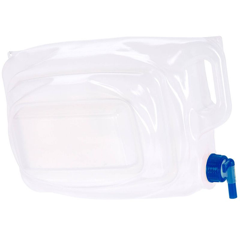 Foto van Redcliffs jerrycan/watertank met kraan - opvouwbaar - 13 liter - outdoor/kamperen - jerrycan voor water