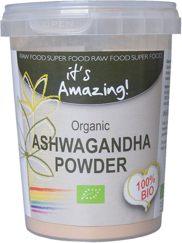 Foto van Its amazing organic ashwagandha poeder