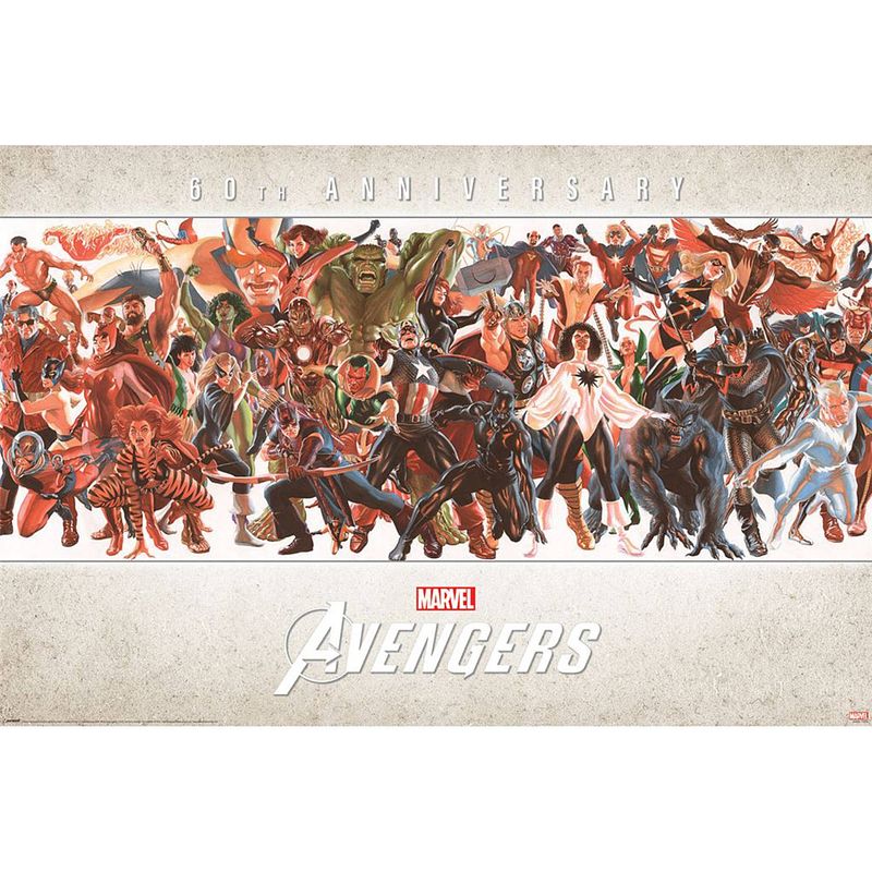 Foto van Poster avengers by alex ross 91,5x61cm