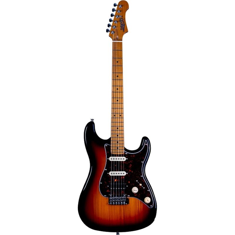 Foto van Jet guitars js-400 sunburst elektrische gitaar