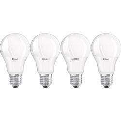 Foto van Osram 4058075819450 led-lamp energielabel e (a - g) e27 peer 9 w = 60 w warmwit (ø x l) 60 mm x 110 mm 4 stuk(s)