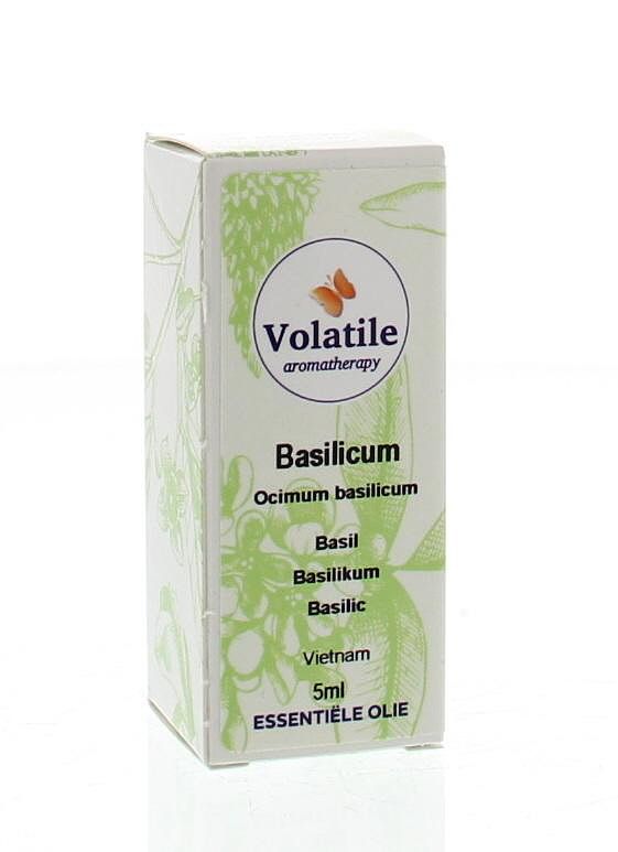 Foto van Volatile basilicum (ocimum basilicum) 5ml