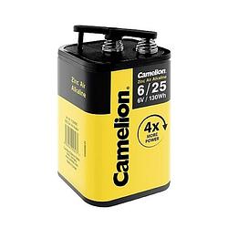 Foto van Camelion zinc-air-alkaline speciale batterij 4lr25 veercontact alkaline 6 v 25000 mah 1 stuk(s)