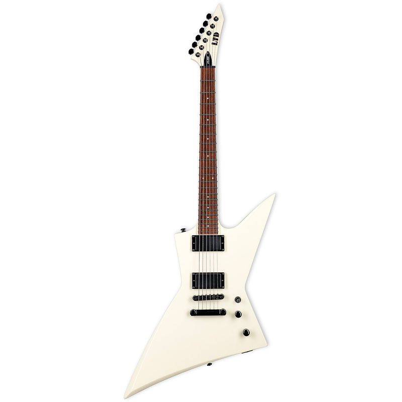 Foto van Esp ltd ex-200 olympic white elektrische gitaar