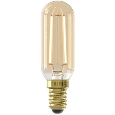Foto van Calex led-buislamp - goudkleur - e14 - 3,5w - leen bakker