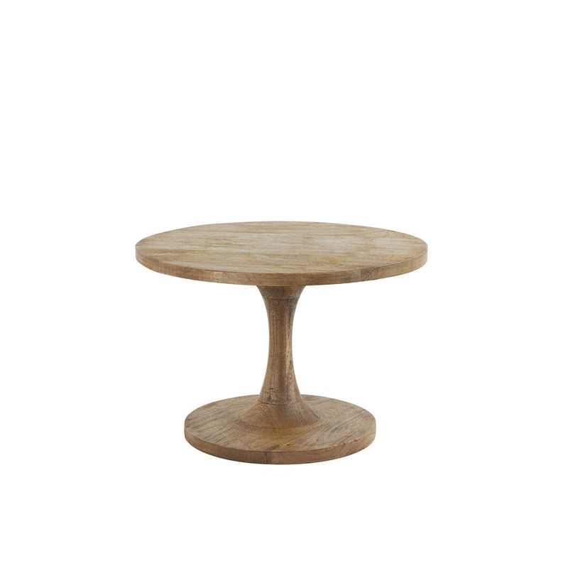 Foto van Side table 60x36 cm bicaba wood matt dark brown