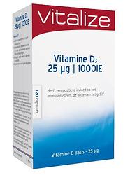 Foto van Vitalize vitamine d capsules 120st