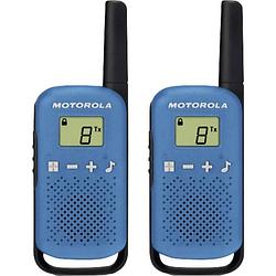 Foto van Motorola solutions motorola talkabout t42 blau pmr-portofoon set van 2 stuks