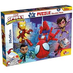 Foto van Marvel spidey amazing friends - puzzel kleurplaat (48 stukjes) - puzzel;puzzel (8008324099610)