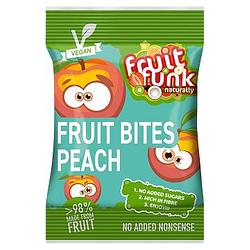 Foto van Fruit funk fruit bites peach 16g bij jumbo