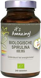 Foto van Its amazing spirulina 400 mg tabletten
