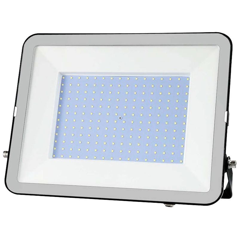 Foto van V-tac vt-44300-b 10031 led-schijnwerper energielabel: f (a - g) 300 w neutraalwit