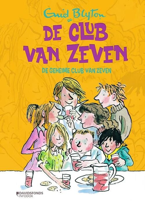 Foto van De geheime club van zeven - enid blyton - hardcover (9789002277955)