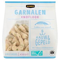 Foto van Jumbo garnalen knoflook 450g