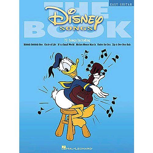 Foto van Hal leonard - disney songs for easy guitar