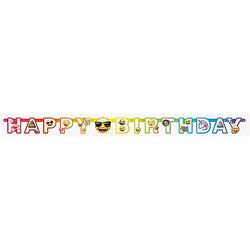 Foto van Haza original slinger ""happy birthday"" emoji 1,8 m