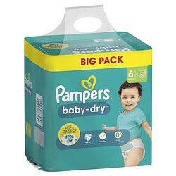 Foto van Pampers baby-dry luiers - maat 6 (15+kg) - 52 luiers