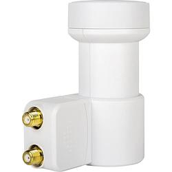 Foto van Megasat hd-profi twin lnb aantal gebruikers: 2 feed-opname: 40 mm vergulden aansluiting, weerbestendig