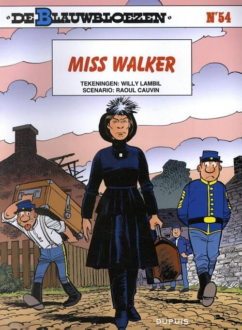 Foto van De blauwbloezen - 54 - miss walker - raoul cauvin - paperback (9789031430772)