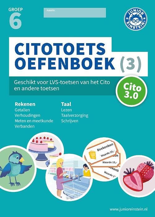 Foto van Citotoets oefenboek groep 6 (3) - paperback (9789493218086)