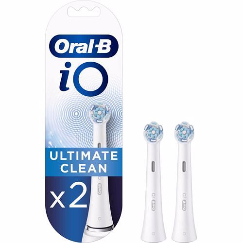 Foto van Oral-b io ultimate clean white opzetborstels - 2 stuks