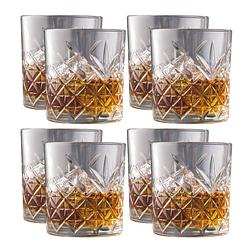 Foto van Otix whiskey glazen - set van 8 - kristal - stijlvol - 230 ml - dik glas - stevig - sierlijk