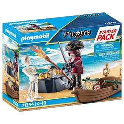Foto van Playmobil starter packs - starterpack piraat met roeiboot 71254