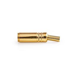 Foto van Nedis 3,5 mm audioconnector - cavc22910gd - goud