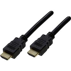 Foto van Schwaiger hdmi aansluitkabel hdmi-a stekker, hdmi-a stekker 0.70 m zwart hdm0070043 vergulde steekcontacten, ultra hd-hdmi hdmi-kabel