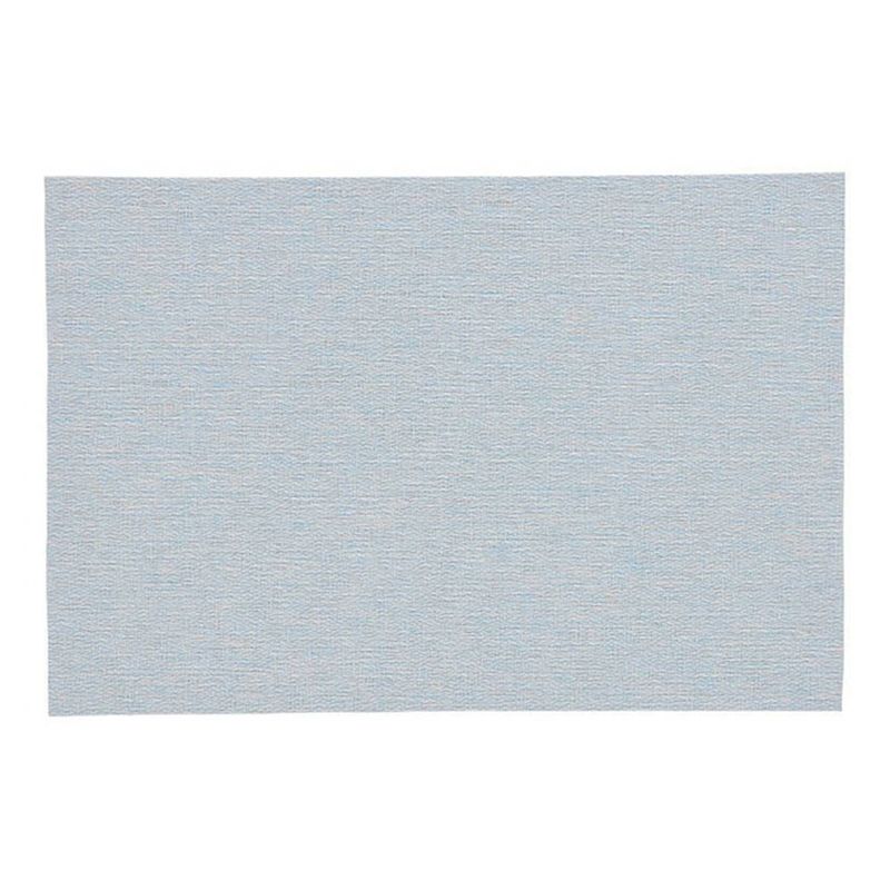 Foto van 6x tafel placemats/onderleggers pastel blauw 30 x 45 cm - placemats